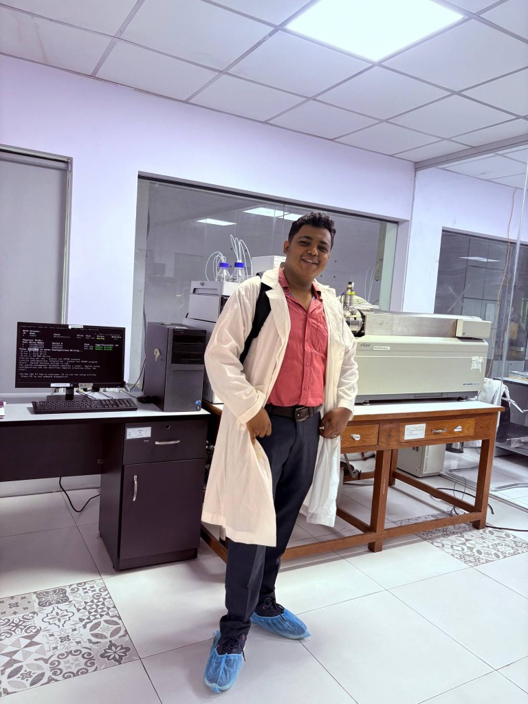 Abir Opu at BRICM — Bangladesh's most prestigious scientific research institute (2026)